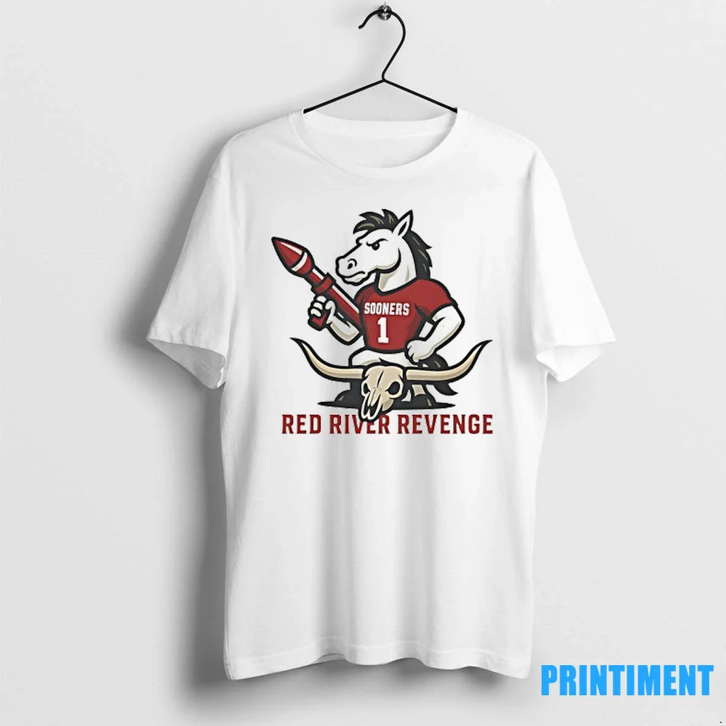 Oklahoma Sooners Red River Revenge Sweater - Adult & Kids T-Shirts, Sweatshirts & Hoodies apparel design preview 1