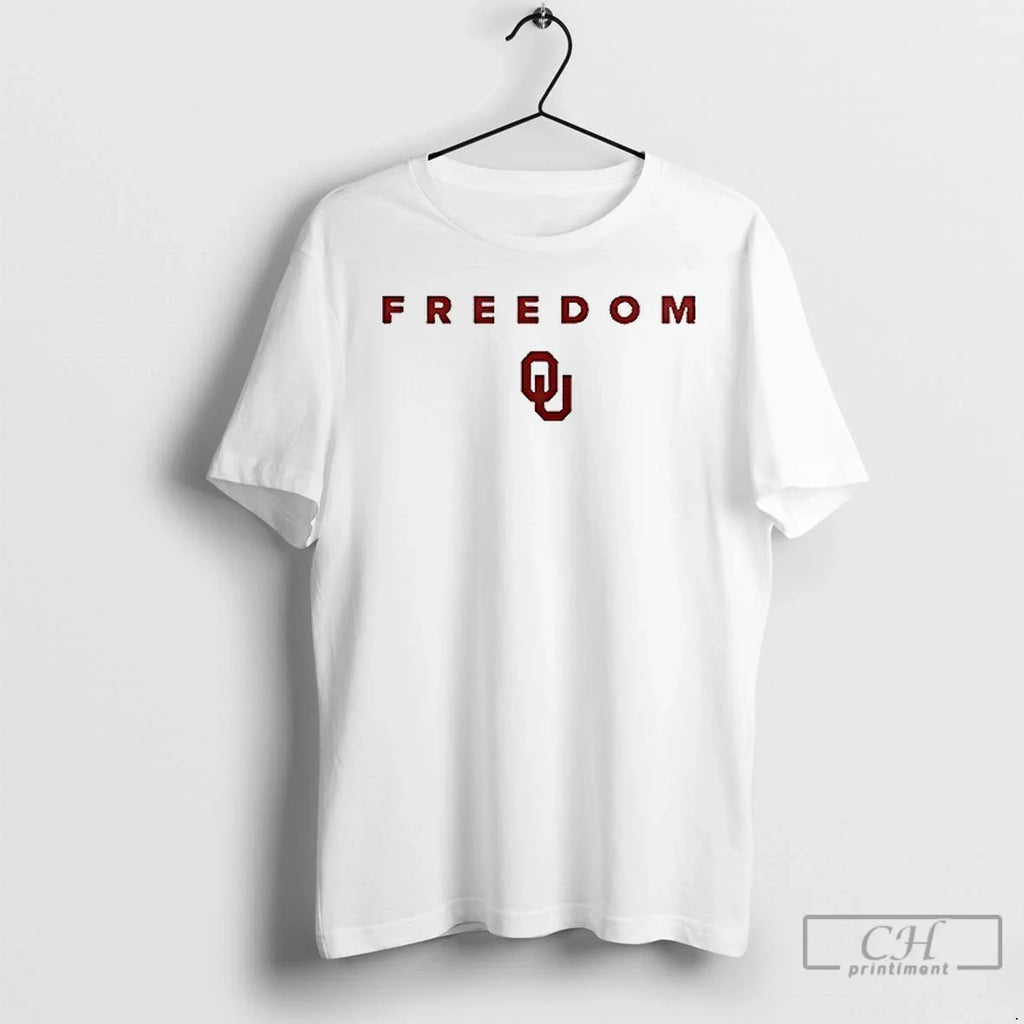 Oklahoma Sooners X Freedom Charlie Kirk The - Adult & Kids T-Shirts, Sweatshirts & Hoodies apparel design preview 1