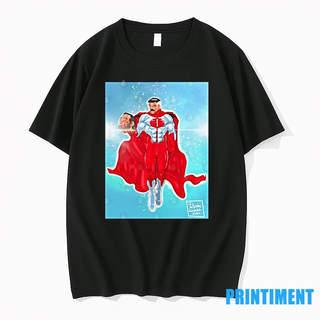 Omnipotent Omniman Horror Sweater - Adult & Kids T-Shirts, Sweatshirts & Hoodies apparel design preview 1