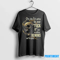 One Day Im Going To Say Fuck It And Let All My Demons - Adult & Kids T-Shirts, Sweatshirts & Hoodies apparel design preview 1