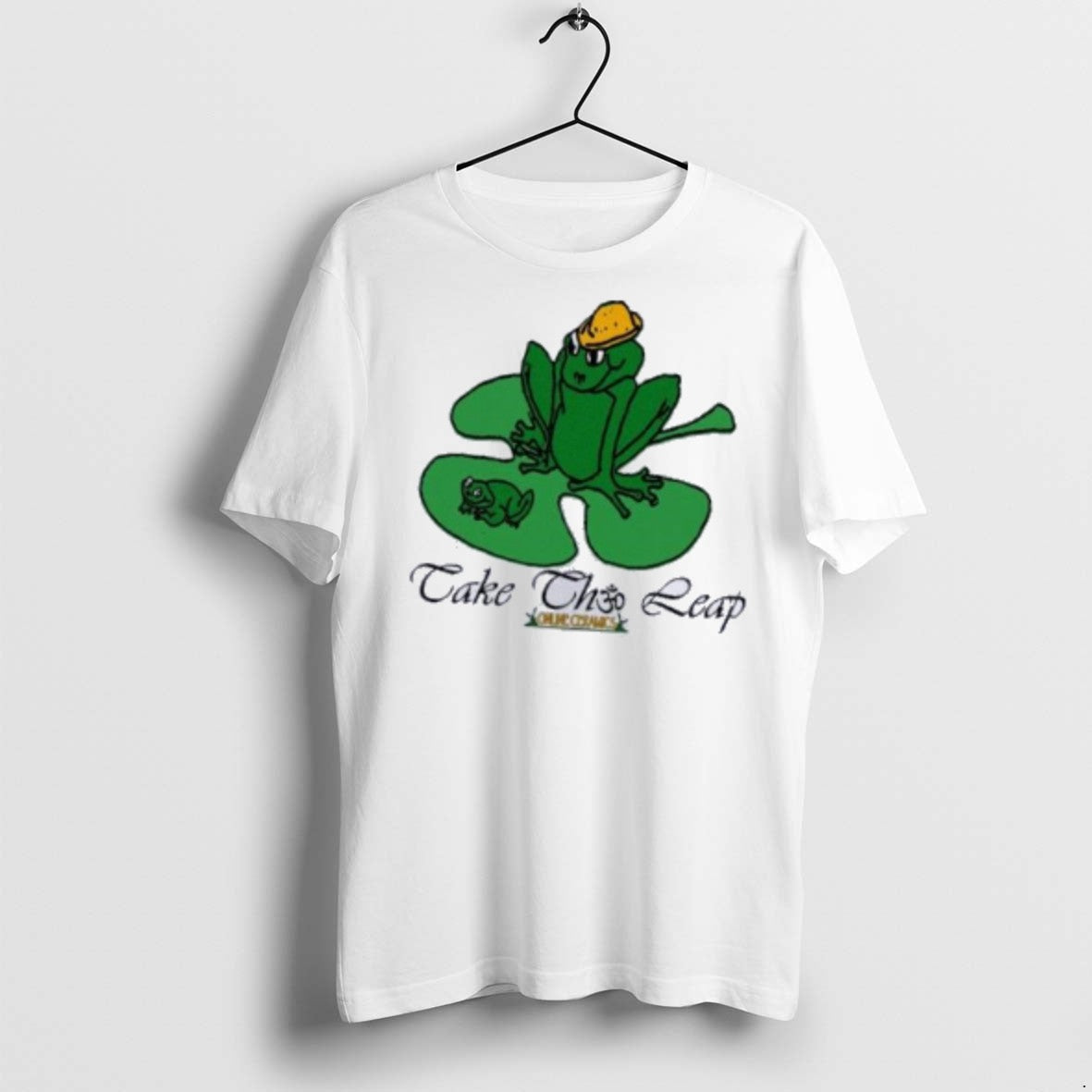 Online Ceramics Take The Leap Success Of A Frog - Adult & Kids T-Shirts, Sweatshirts & Hoodies apparel design preview 1