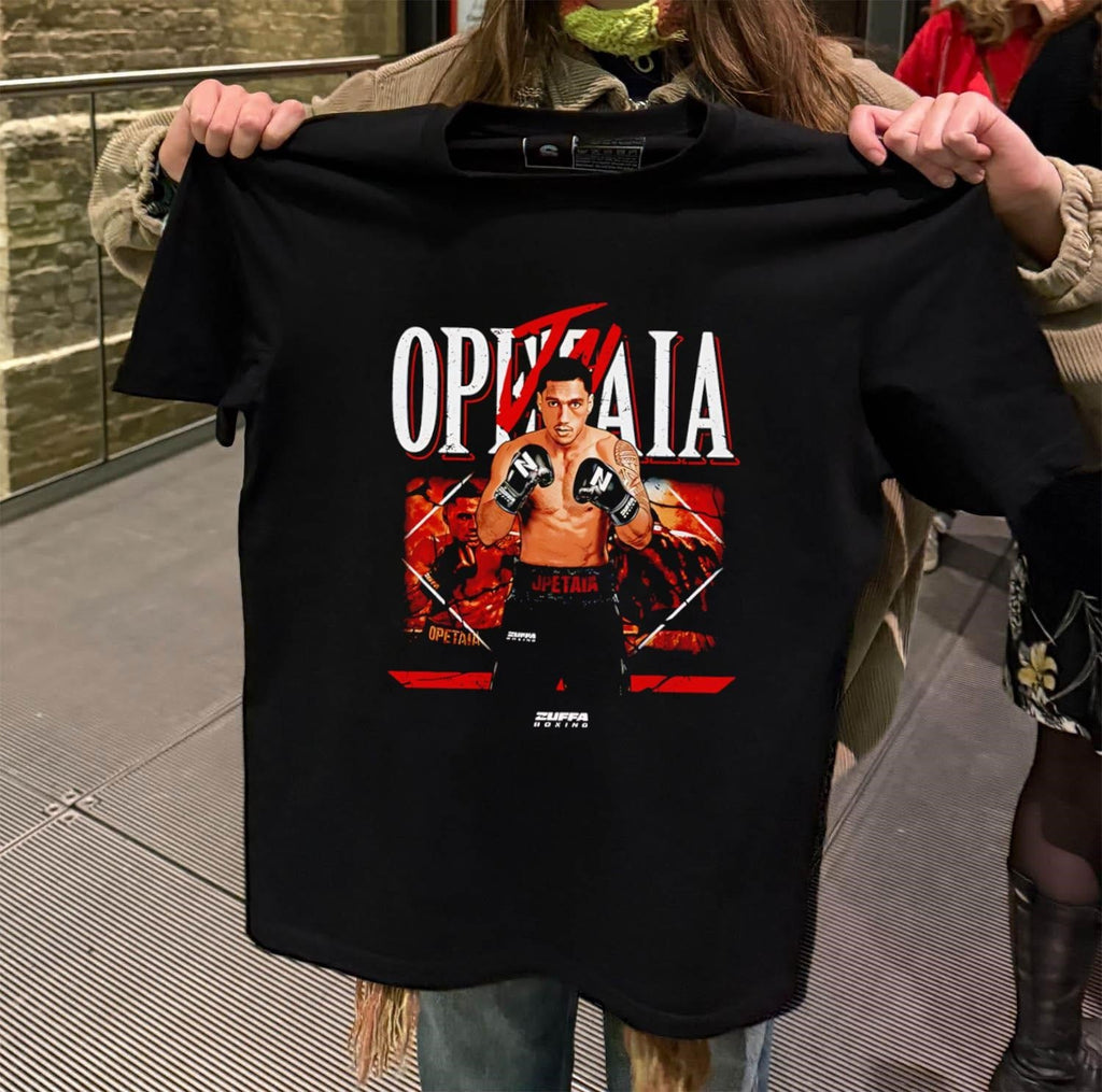 Opetaia Jai Zuffa Boxing Champion Fighter Graphic - Adult & Kids T-Shirts, Sweatshirts & Hoodies apparel design preview 2