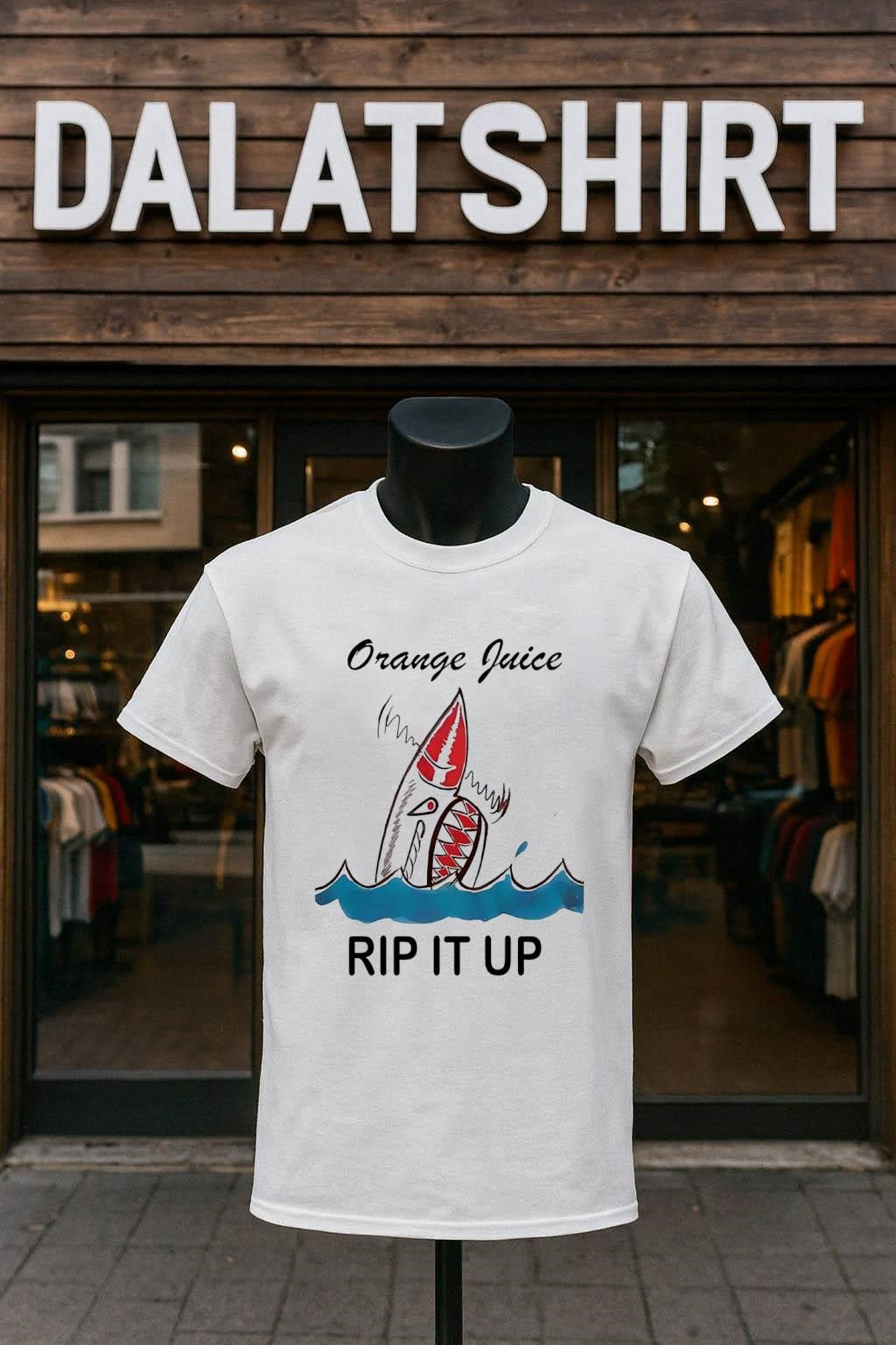 Orange Juice Rip It Up - Adult & Kids T-Shirts, Sweatshirts & Hoodies apparel design preview 1