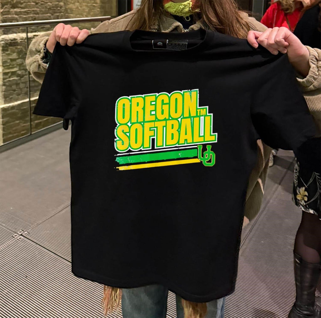Oregon Softball UO Logo Graphic Sports - Adult & Kids T-Shirts, Sweatshirts & Hoodies apparel design preview 2