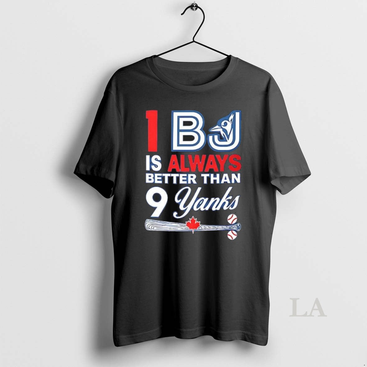 Original 1 Bj Is Always Better Than 9 Yanks - Adult & Kids T-Shirts, Sweatshirts & Hoodies apparel design preview 1