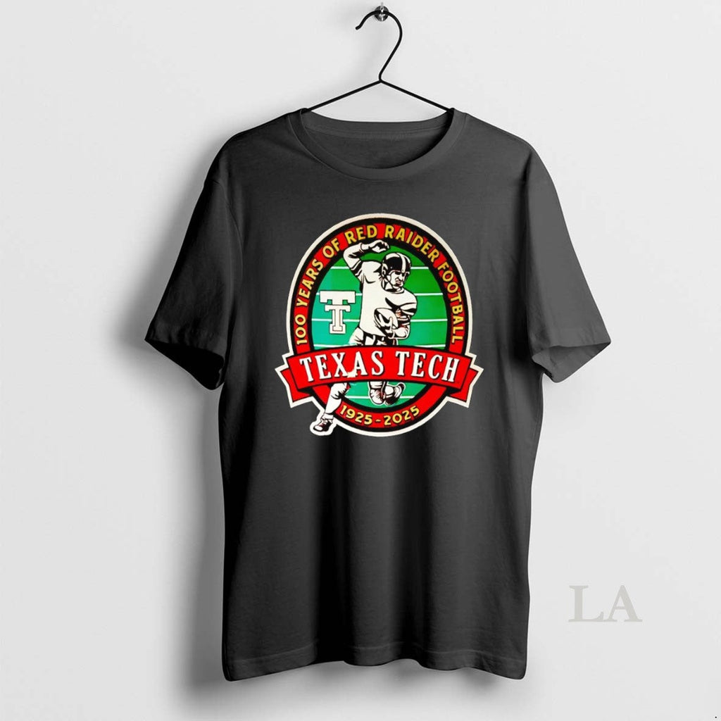 Original 100 Years Of Red Raider Football - Adult & Kids T-Shirts, Sweatshirts & Hoodies apparel design preview 1