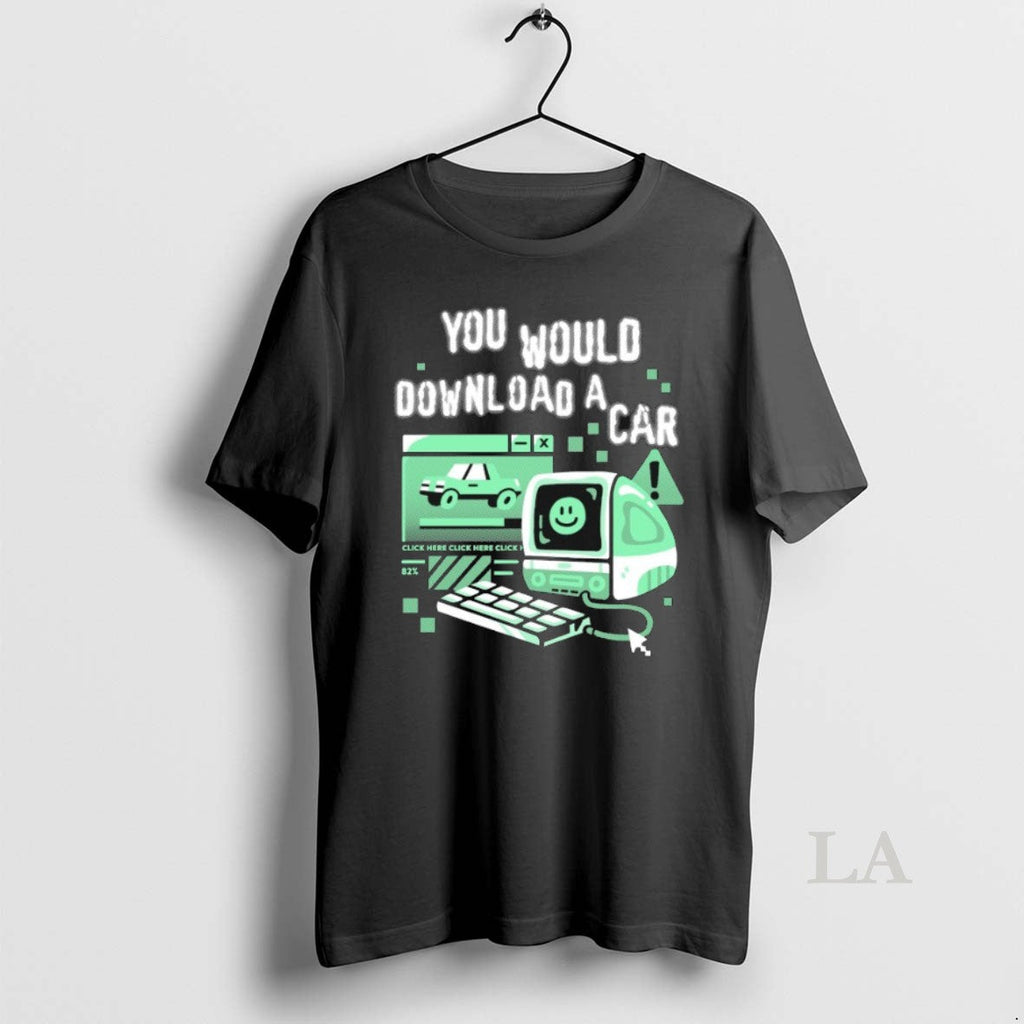 Original 1000 Dead Draculas You Would Download A Car - Adult & Kids T-Shirts, Sweatshirts & Hoodies apparel design preview 1