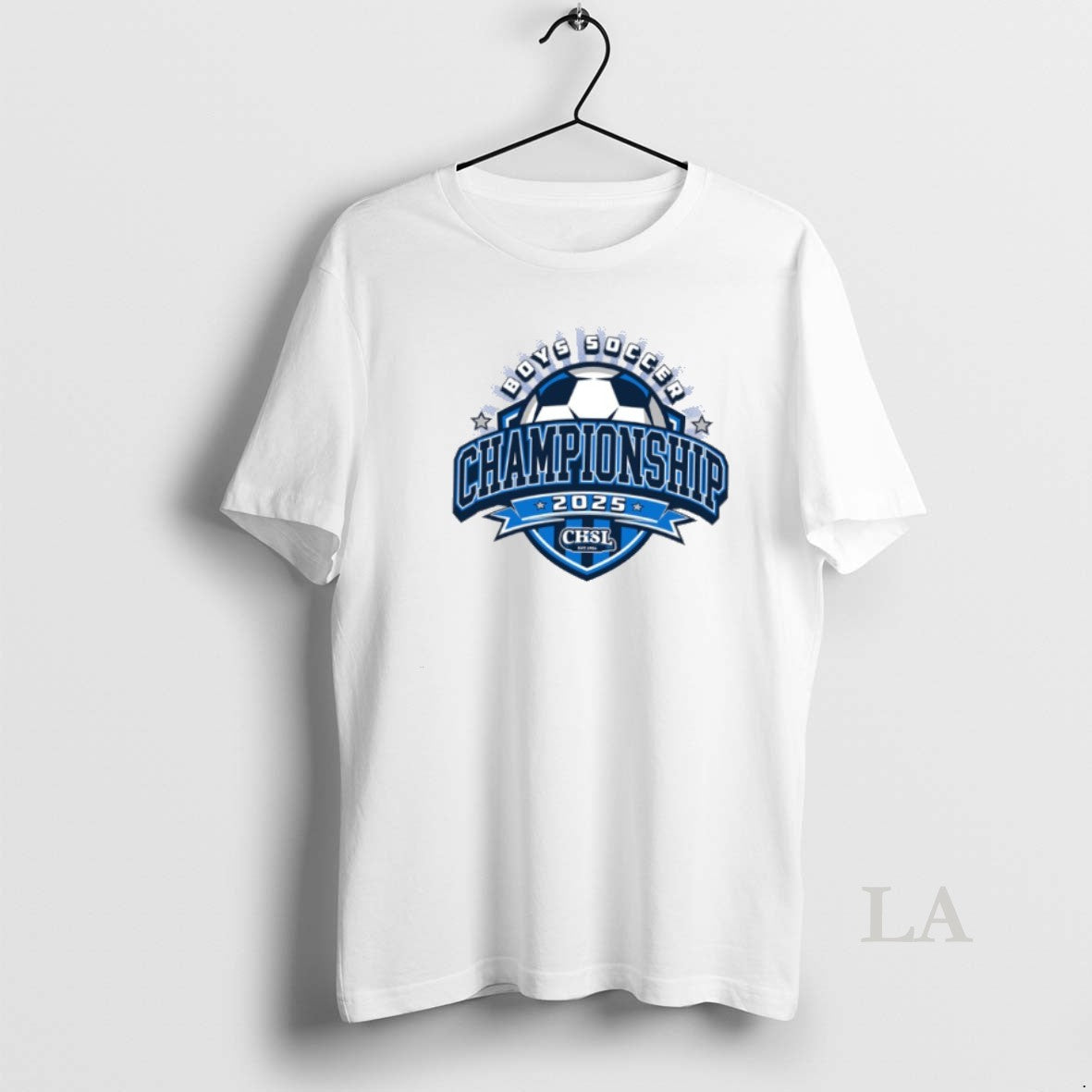 Original 2025 Chsl Boys Soccer Championship - Adult & Kids T-Shirts, Sweatshirts & Hoodies apparel design preview 1