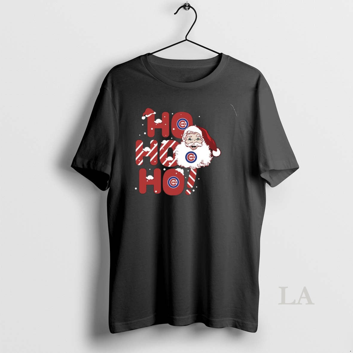 Original 2025 Chicago Cubs Christmas Santa Ho - Adult & Kids T-Shirts, Sweatshirts & Hoodies apparel design preview 1