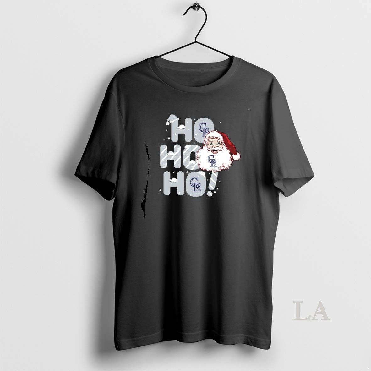 Original 2025 Colorado Rockies Christmas Santa Ho - Adult & Kids T-Shirts, Sweatshirts & Hoodies apparel design preview 1