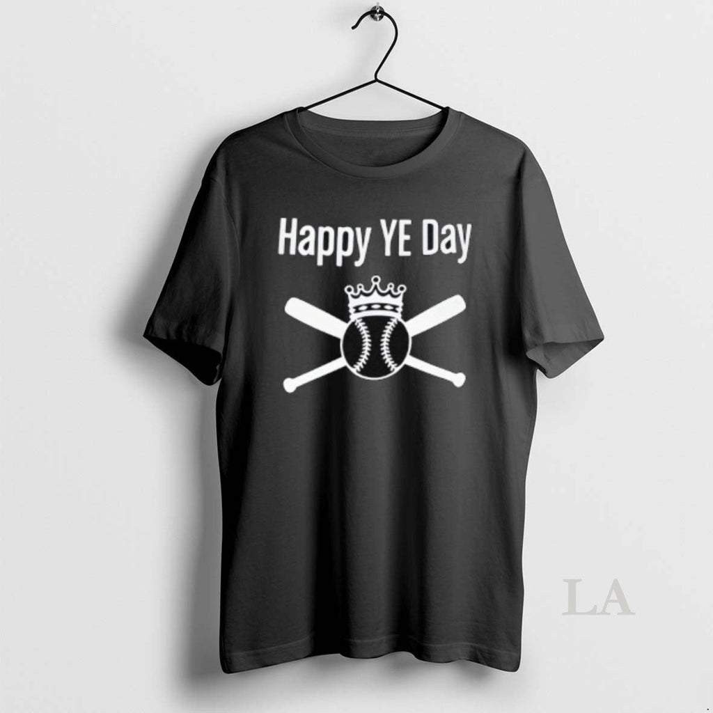 Original 2025 King Baseball Happy Ye Day - Adult & Kids T-Shirts, Sweatshirts & Hoodies apparel design preview 1