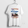 Original 2025 Kroger Logo Hallothanksmas Horror Film - Adult & Kids T-Shirts, Sweatshirts & Hoodies apparel design preview 1