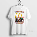 Original 2025 Mcdonalds Logo Hallothanksmas Horror - Adult & Kids T-Shirts, Sweatshirts & Hoodies apparel design preview 1