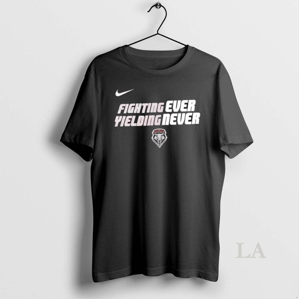 Original 2025 New Mexico Lobos Fighting Ever Yielding - Adult & Kids T-Shirts, Sweatshirts & Hoodies apparel design preview 1