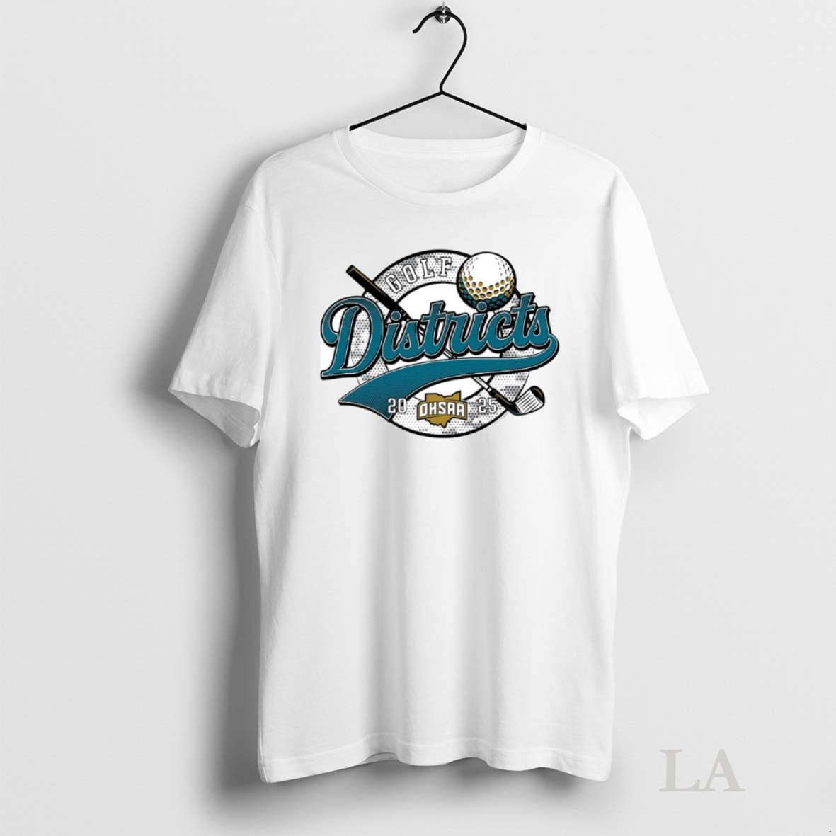 Original 2025 Ohsaa Golf Districts Ornaments - Adult & Kids T-Shirts, Sweatshirts & Hoodies apparel design preview 1