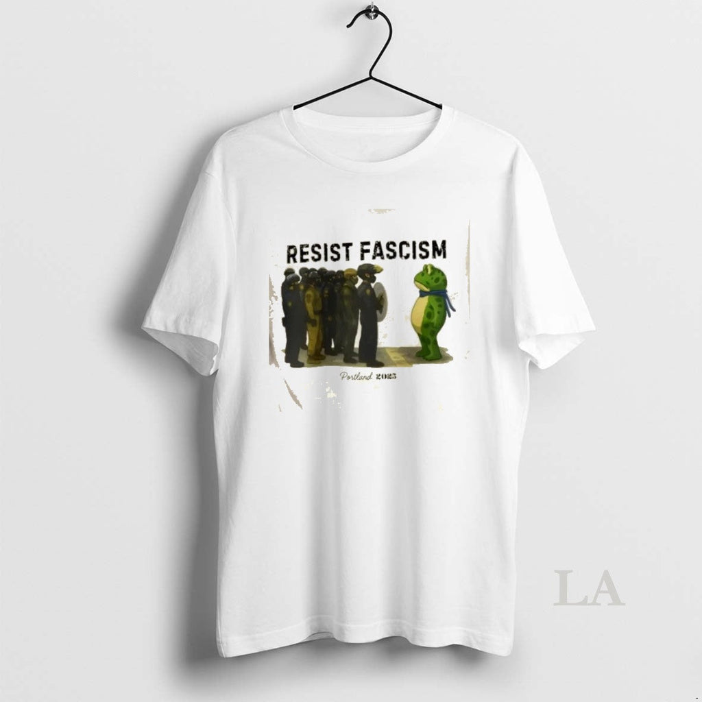 Original 2025 Portland Frog Anti Ice Resist - Adult & Kids T-Shirts, Sweatshirts & Hoodies apparel design preview 1