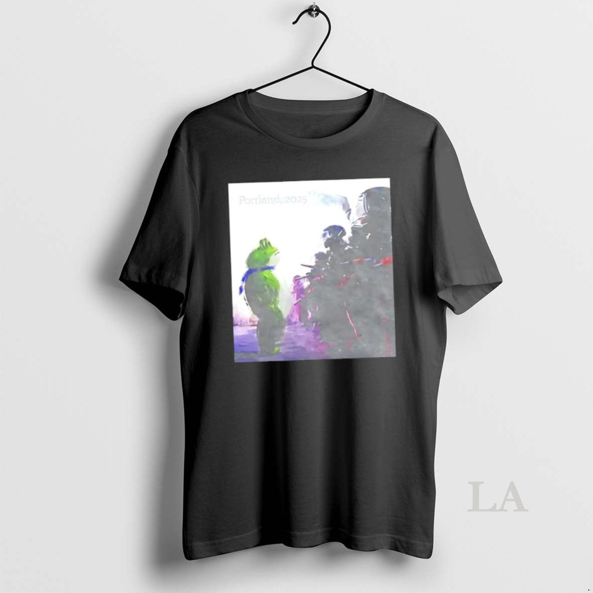 Original 2025 Resist Portland Frog I Stand With - Adult & Kids T-Shirts, Sweatshirts & Hoodies apparel design preview 1