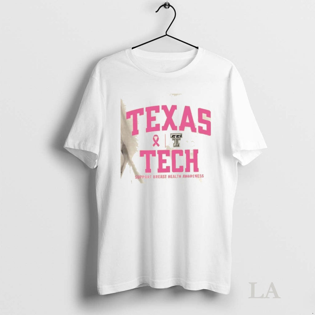 Original 2025 Texas Tech Breast Cancer Awareness - Adult & Kids T-Shirts, Sweatshirts & Hoodies apparel design preview 1
