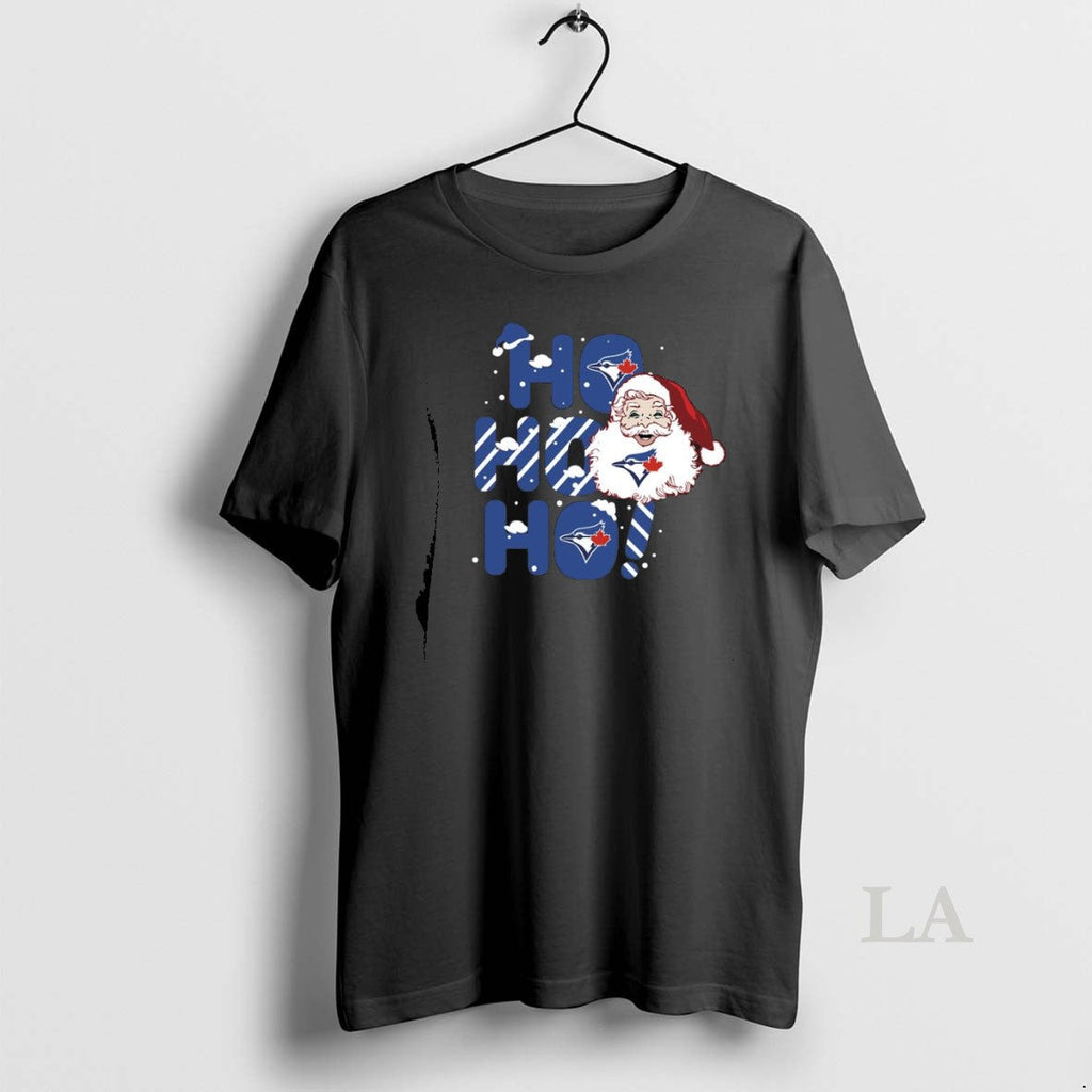 Original 2025 Toronto Blue Jays Christmas Santa Ho - Adult & Kids T-Shirts, Sweatshirts & Hoodies apparel design preview 1