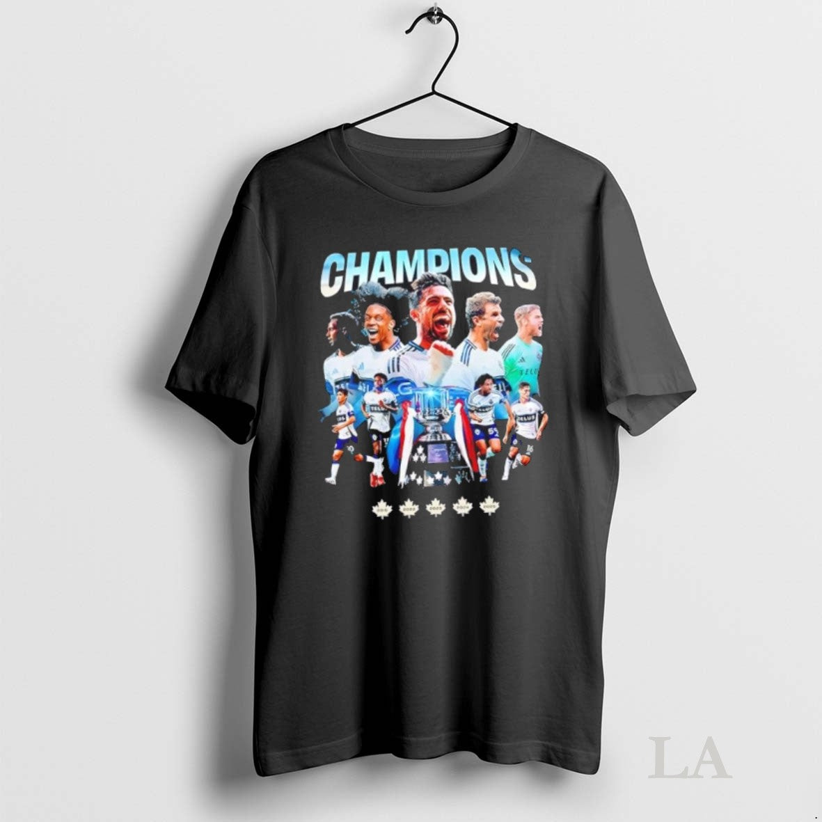 Original 2025 Vancouver Whitecaps Fc Players Telus - Adult & Kids T-Shirts, Sweatshirts & Hoodies apparel design preview 1