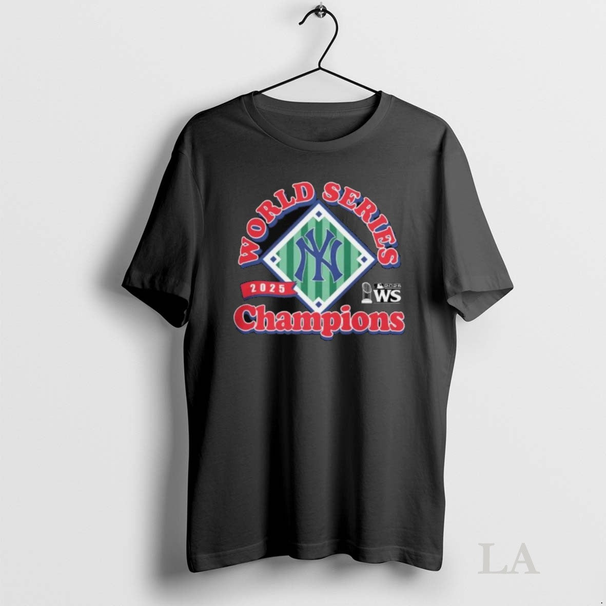 Original 2025 World Series Champions Ws Mlb Trophy - Adult & Kids T-Shirts, Sweatshirts & Hoodies apparel design preview 1