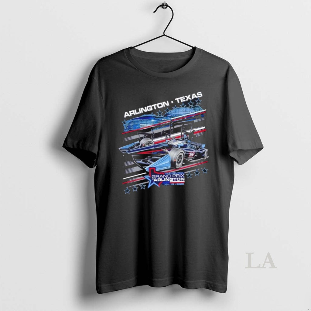 Original 2026 Inaugural Grand Prix Of Arlington Ghost - Adult & Kids T-Shirts, Sweatshirts & Hoodies apparel design preview 1