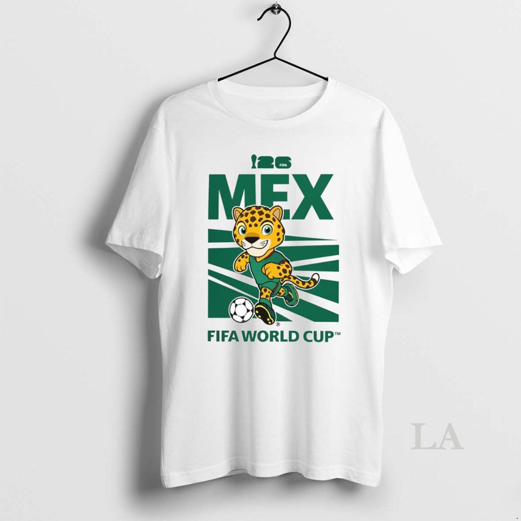 Original 2026 World Cup Mexico Mascot - Adult & Kids T-Shirts, Sweatshirts & Hoodies apparel design preview 1