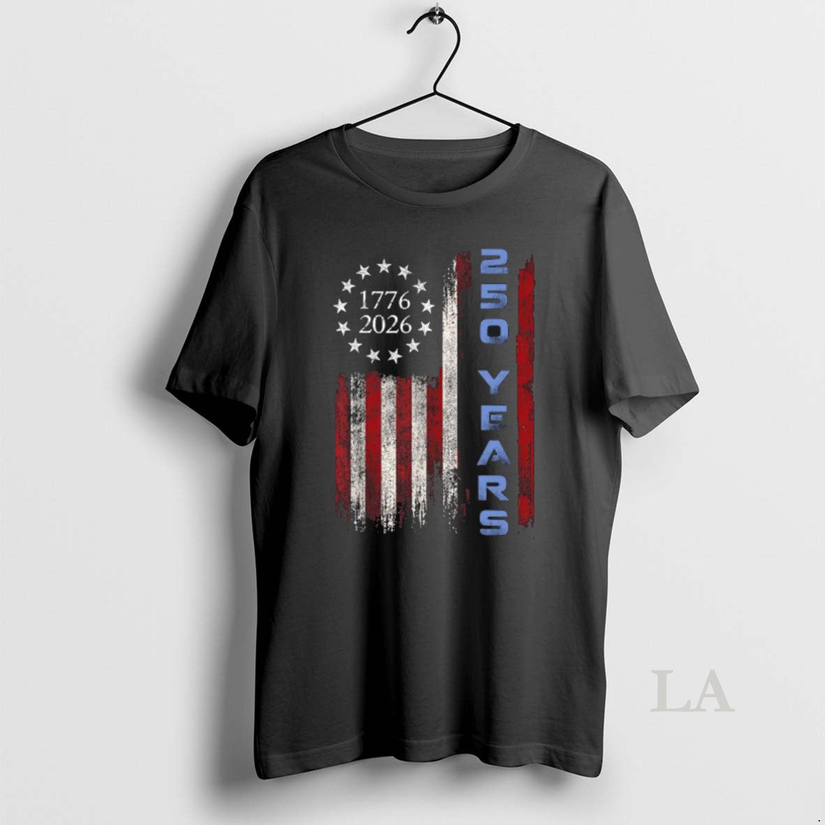 Original 250th Birthday American Flag Eagle 250 Years - Adult & Kids T-Shirts, Sweatshirts & Hoodies apparel design preview 1