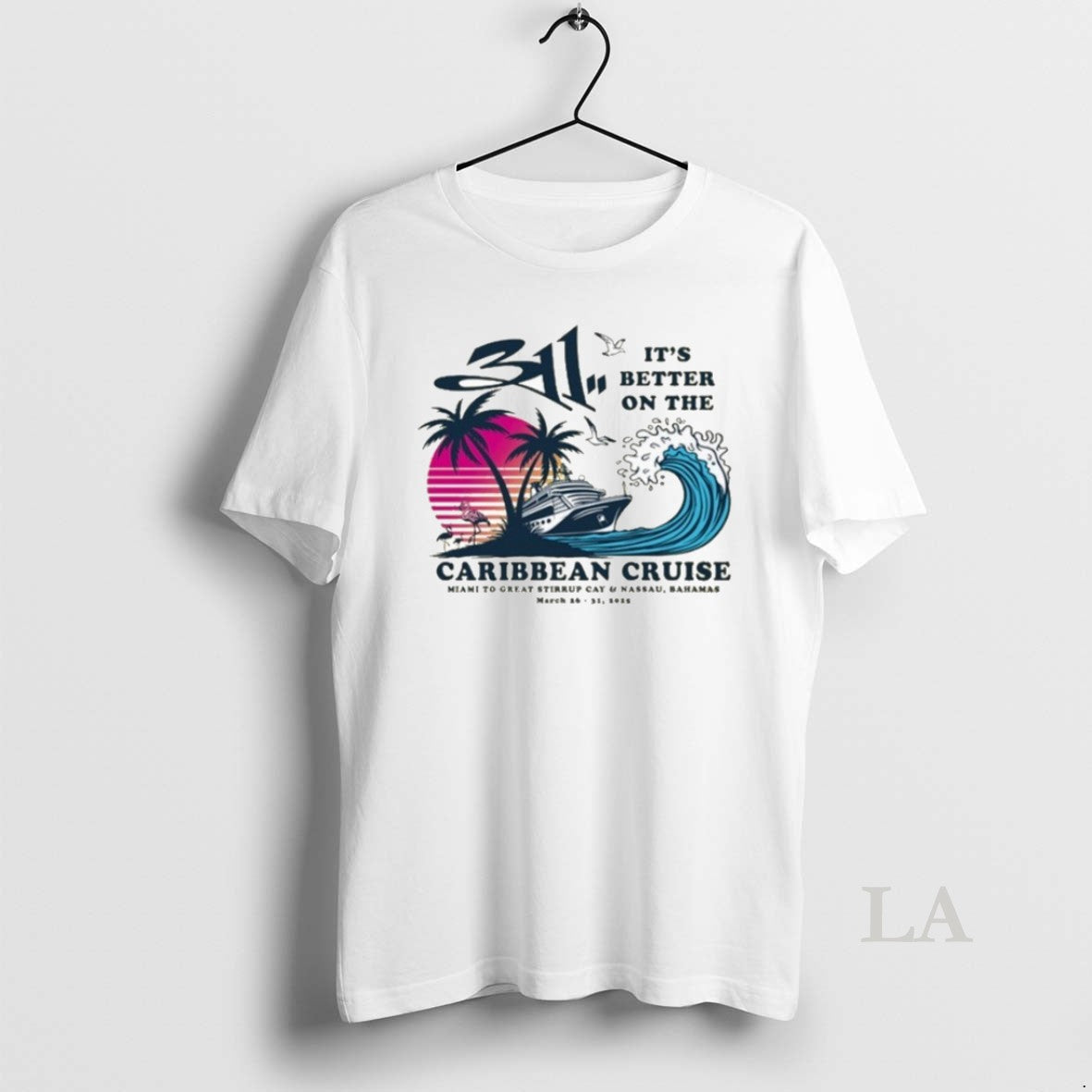 Original 311 Its Better On The Caribbean Cruise Miami - Adult & Kids T-Shirts, Sweatshirts & Hoodies apparel design preview 1