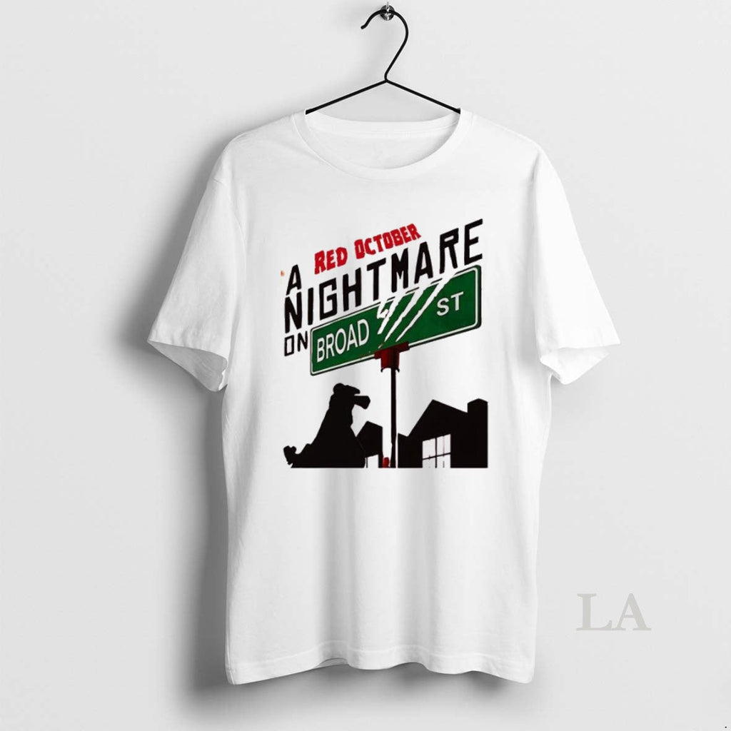 Original A Red October Broad Street Nightmare - Adult & Kids T-Shirts, Sweatshirts & Hoodies apparel design preview 1