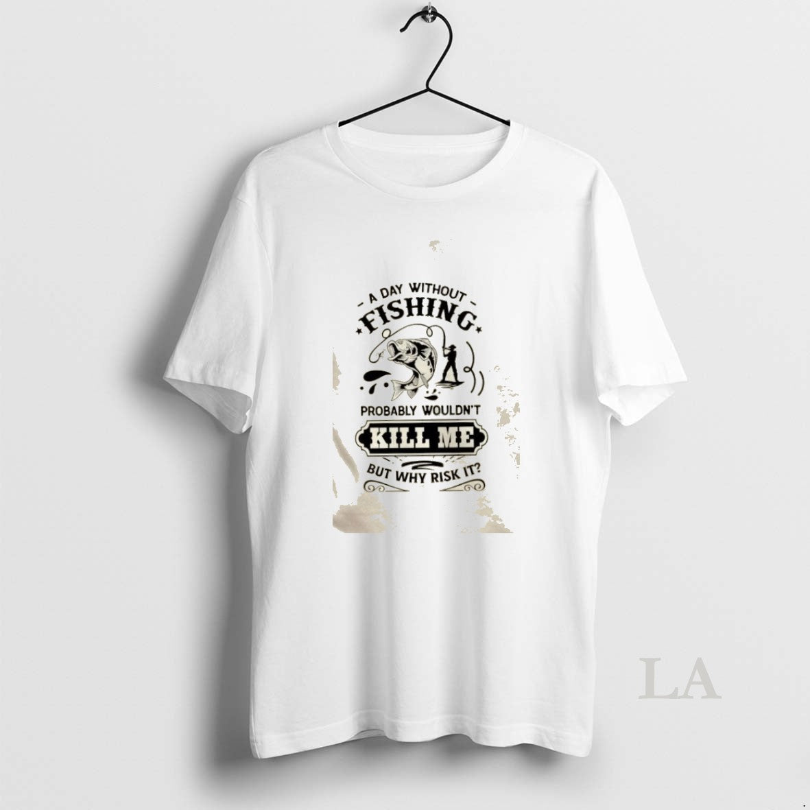 Original A Day Without Fishing Probably Wouldnt Kill - Adult & Kids T-Shirts, Sweatshirts & Hoodies apparel design preview 1