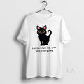 Original A Little Black Cat Goes With Everything - Adult & Kids T-Shirts, Sweatshirts & Hoodies apparel design preview 1