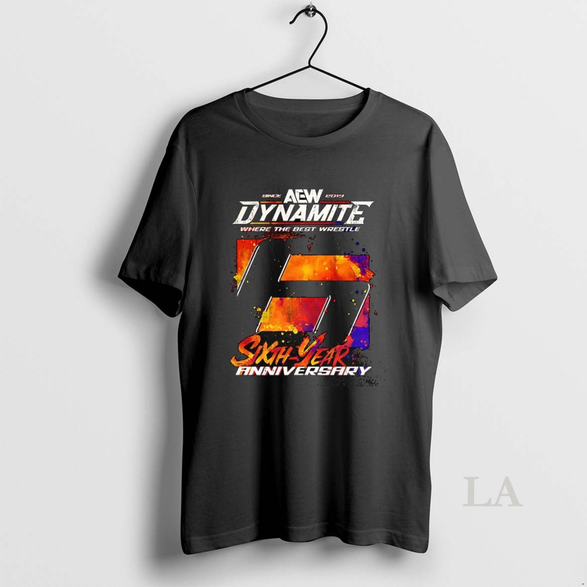 Original Aew Dynamite 6th Year Anniversary - Adult & Kids T-Shirts, Sweatshirts & Hoodies apparel design preview 1