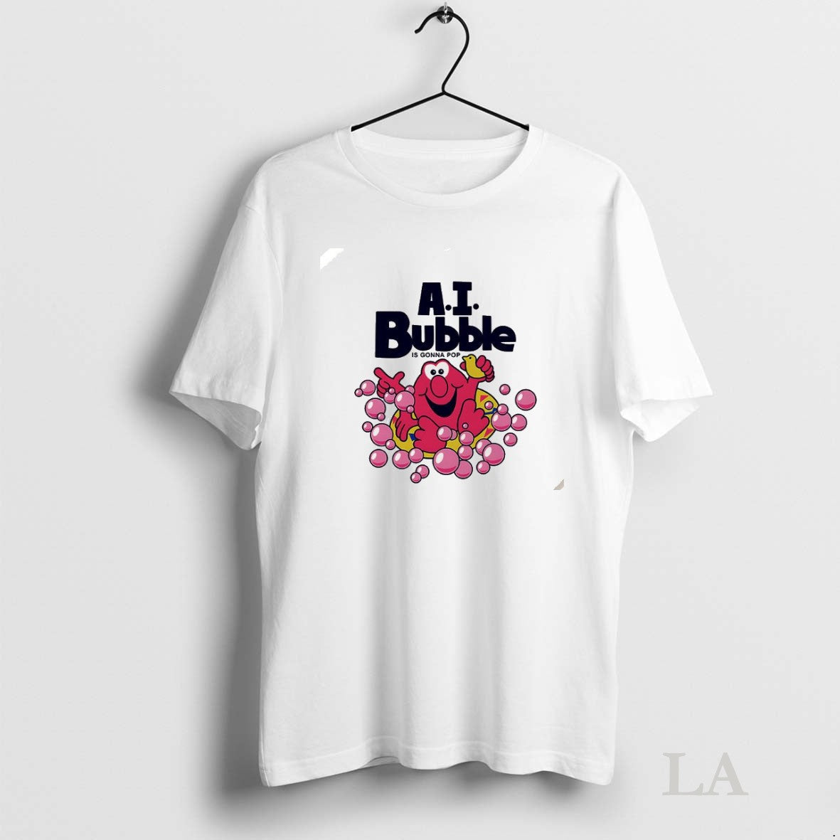 Original Ai Bubble Is Gonna Pop - Adult & Kids T-Shirts, Sweatshirts & Hoodies apparel design preview 1