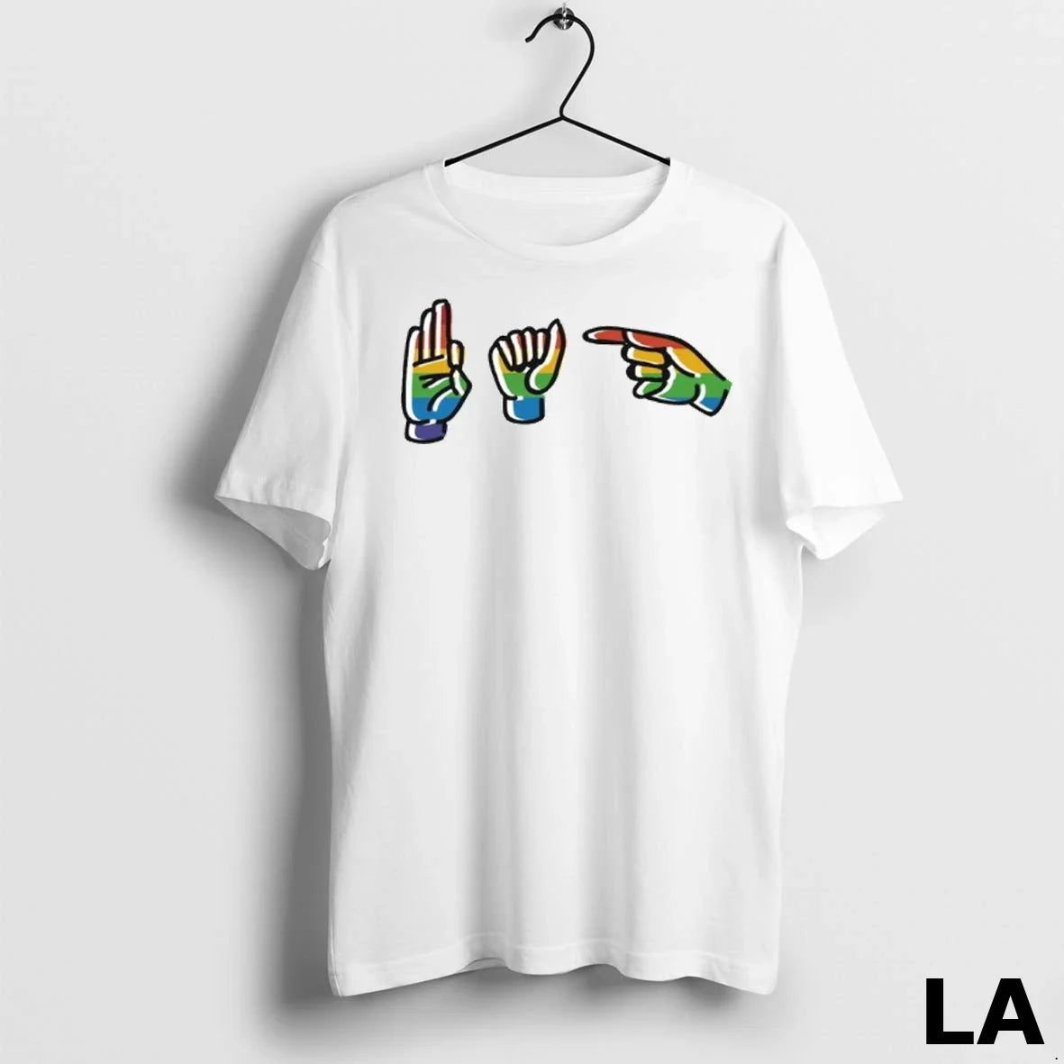 Original Asl Fag Lgbt Flag Ornaments - Adult & Kids T-Shirts, Sweatshirts & Hoodies apparel design preview 1