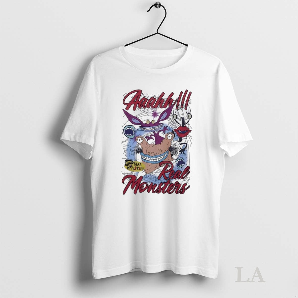 Original Aaahh Real Monsters - Adult & Kids T-Shirts, Sweatshirts & Hoodies apparel design preview 1