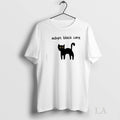 Original Adopt Black Cats - Adult & Kids T-Shirts, Sweatshirts & Hoodies apparel design preview 1