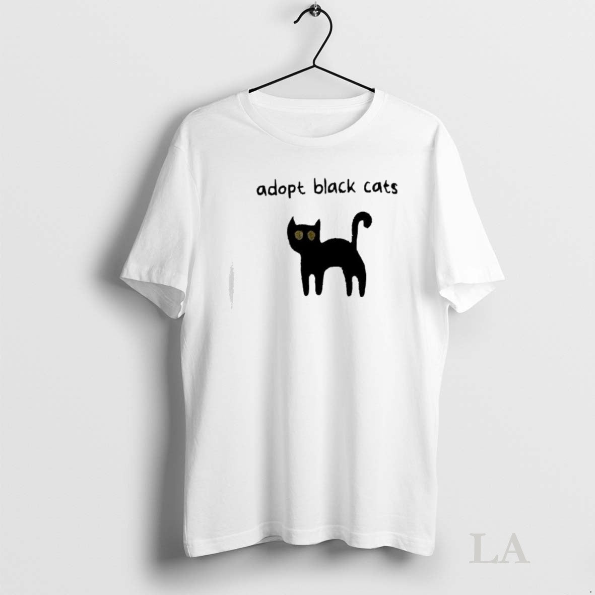 Original Adopt Black Cats - Adult & Kids T-Shirts, Sweatshirts & Hoodies apparel design preview 1