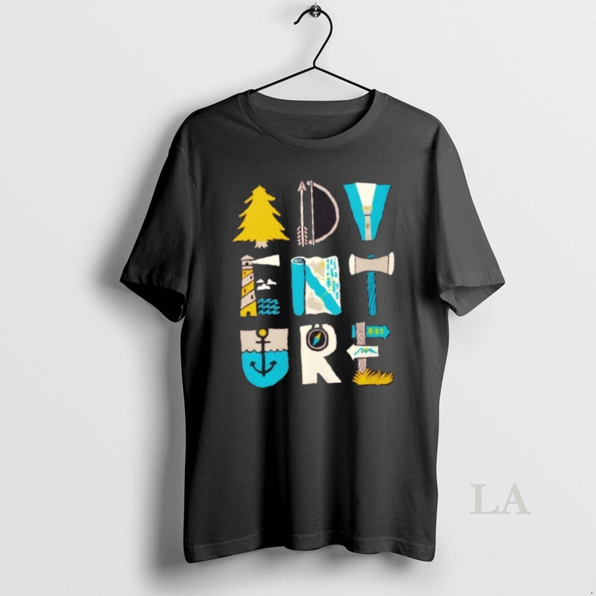 Original Adventure Icons Outdoor Explorer - Adult & Kids T-Shirts, Sweatshirts & Hoodies apparel design preview 1