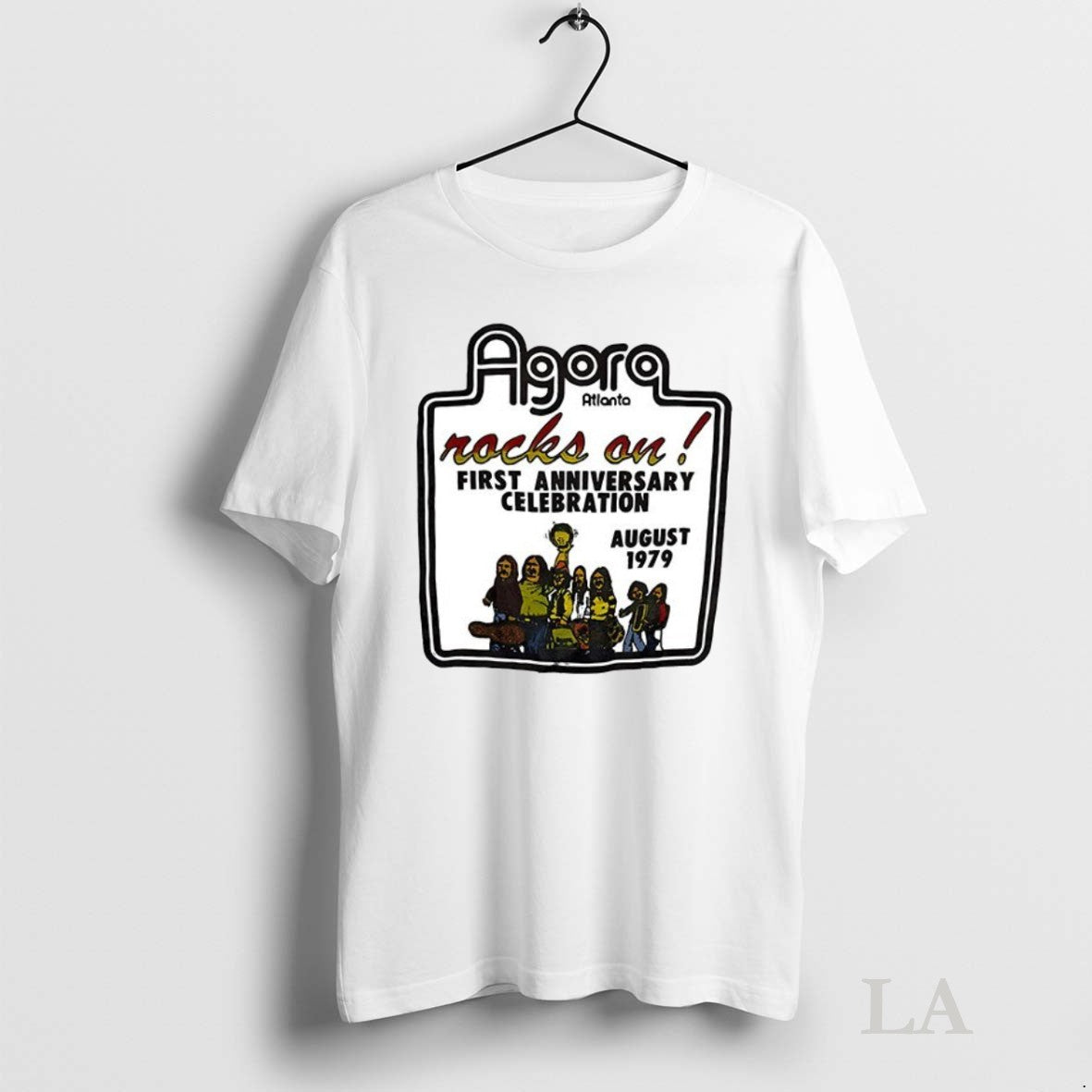 Original Agora Atlanta Rockes On First Anniversary - Adult & Kids T-Shirts, Sweatshirts & Hoodies apparel design preview 1
