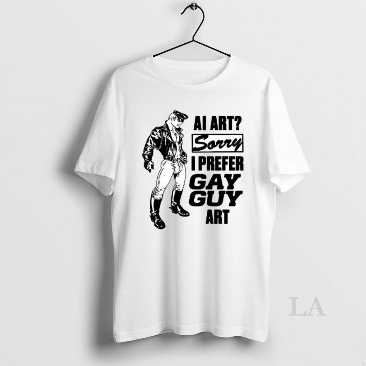 Original Ai Art Sorry I Prefer Gay Guy Ceramic And - Adult & Kids T-Shirts, Sweatshirts & Hoodies apparel design preview 1