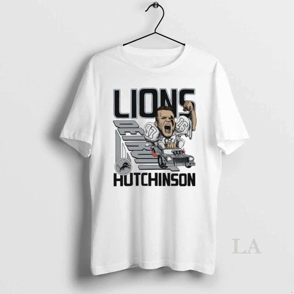 Original Aidan Hutchinson Detroit Lions Player - Adult & Kids T-Shirts, Sweatshirts & Hoodies apparel design preview 1