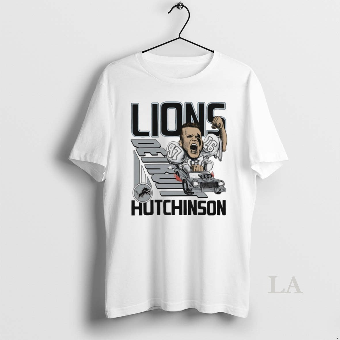 Original Aidan Hutchinson Detroit Lions Player - Adult & Kids T-Shirts, Sweatshirts & Hoodies apparel design preview 1