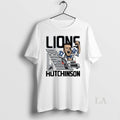 Original Aidan Hutchinson Racer Caricature Detroit - Adult & Kids T-Shirts, Sweatshirts & Hoodies apparel design preview 1