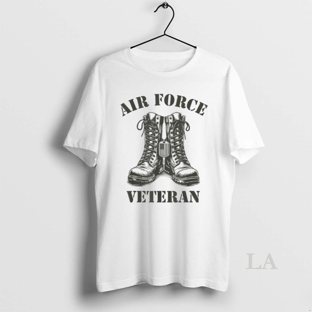 Original Air Force Veteran Military Combat Boots Usaf - Adult & Kids T-Shirts, Sweatshirts & Hoodies apparel design preview 1