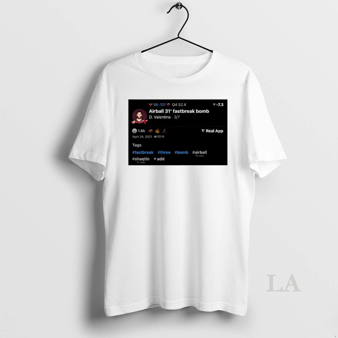 Original Airball 31 Fastbreak Bomb D - Adult & Kids T-Shirts, Sweatshirts & Hoodies apparel design preview 1