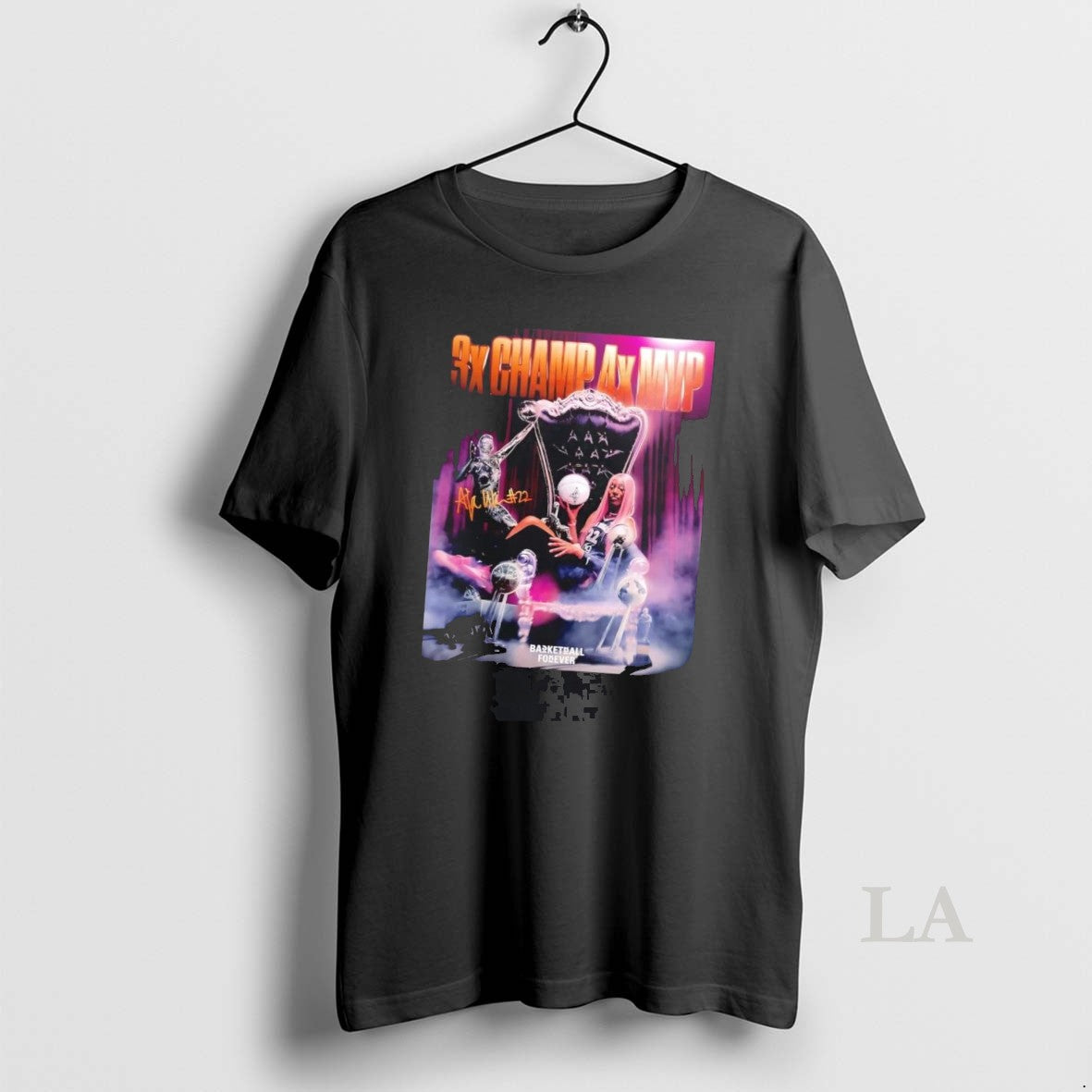 Original Aja Wilson 3x Champions 4x Mvp - Adult & Kids T-Shirts, Sweatshirts & Hoodies apparel design preview 1