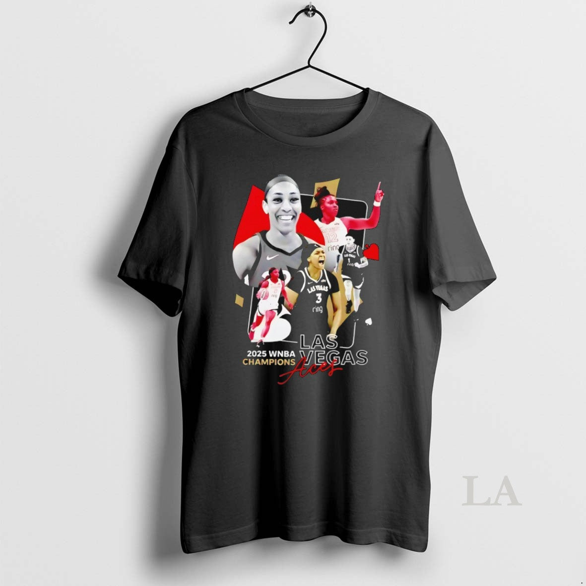 Original Aja Wilson Las Vegas Aces 2025 Wnba - Adult & Kids T-Shirts, Sweatshirts & Hoodies apparel design preview 1