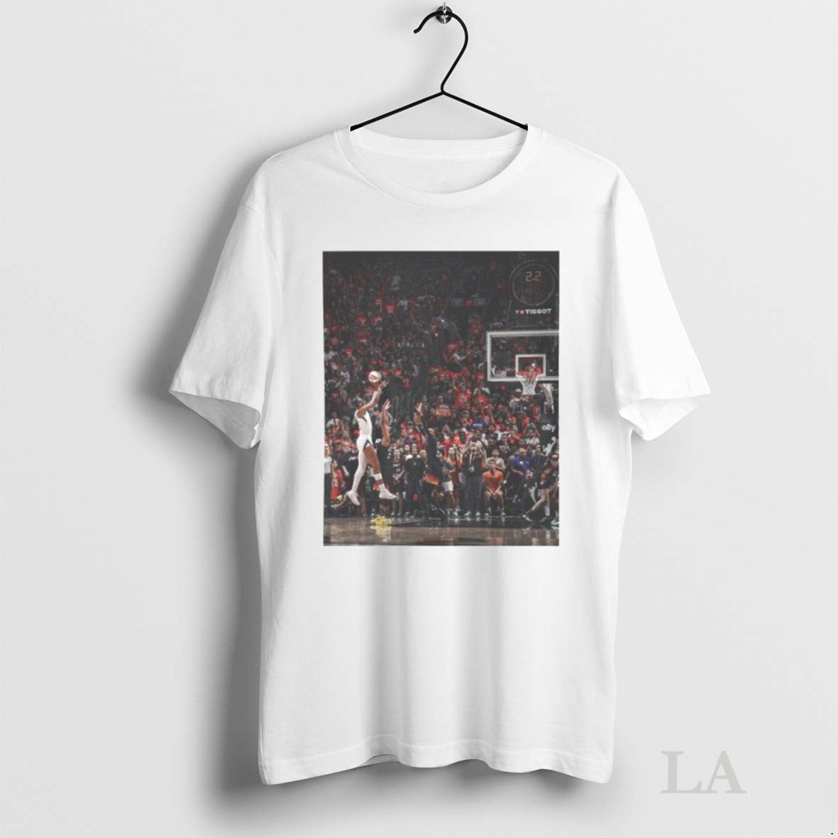 Original Aja Wilson Wnba Game Winning Shot Ornaments - Adult & Kids T-Shirts, Sweatshirts & Hoodies apparel design preview 1