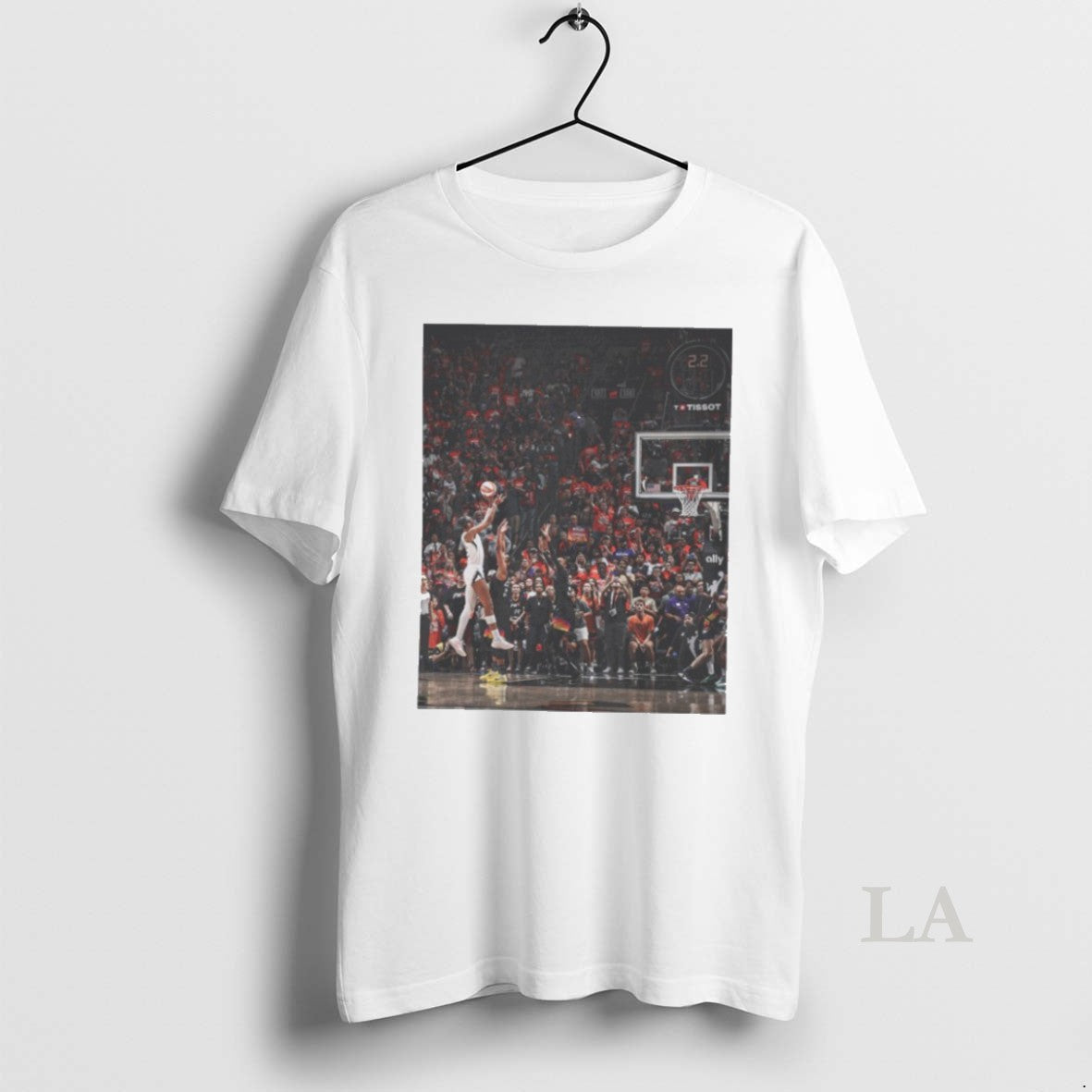 Original Aja Wilson Wnba Game Winning Shot - Adult & Kids T-Shirts, Sweatshirts & Hoodies apparel design preview 1